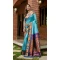 Rama Blue Color Banarasi Silk Jacquard Work Traditional Festival Wear Saree - 7212174891