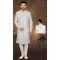 Say 'I do' to timeless elegance with our handcrafted White Sherwani - a perfect match for your big day -7916178989