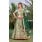 Traditional Party Wear Satin Embroidery Work Heavy Lehenga Choli In Light Green - 7283175290