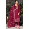 Party Wear Fuchsia Color Blooming Vichitra Embroidery Work Pakistani Salwar Suit -  7284175293