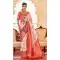 Function Wear Soft Silk Digital Print Work Traditional Wear Saree In Peach - 7289175321