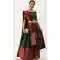 Traditional Function Wear Lichi Silk Digital Print Work Lehenga Choli In Green - 7304175393