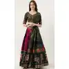 Festival Wear Lichi Silk Patola Print Work Purple Color Traditional Lehenga Choli - 7305175397