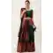 Green Color Lichi Silk Digital Print Work Party Wear Traditional Plus Size Lehenga Choli - 7325175523
