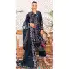 Navy Blue Color Faux Georgette Embroidery Work Pakistani Style Salwar Kameez - 7329175542