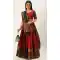 Traditional Function Wear Lichi Silk Weaving Work Lehenga Choli In Maroon  - 7326175524