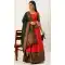 Traditional Function Wear Lichi Silk Weaving Work Lehenga Choli In Orange - 7326175527