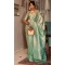 Party Wear Kanchivaram Silk Jacquard Work Designer Saree In Mint - 7653177426