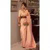 Party Wear Kanchivaram Silk Jacquard Work Designer Saree In Multi Color - 7653177429