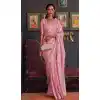 Pink Function Wear Designer Silk Saree With Weaving Work - 7667177498