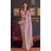Light Purple Function Wear Designer Silk Saree With Weaving Work - 7667177504