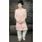 Peach Color Art Silk Resham Sequins Work Function Wear Readymade Kid's Kurta Pajama - 7700177761