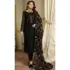Function Wear Georgette With Sequence Embroidery Work Pakistani Salwar Suit In Black - 7742177953