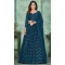 Georgette With Embroidered And Thread Work Heavy Function Wear Lehenga Choli In Aqua Blue - 7736177907