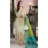Classy Beige Color Faux Georgette With Embroidery Work Pakistani Wedding Wear Salwar Kameez - 7810178385