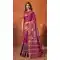 Captivating Pink Color Silk Weaving Work Traditional Designer Wear Saree - 7813178399