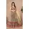 Function Wear Silk With Digital Print Work Designer Lehenga Choli In Light Grey Color - 7815178423