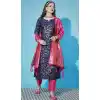 Blue Color Cotton Silk With Woven Work Designer Festival Wear Heavy Salwar Suit - 7847178623