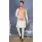 Wedding Wear In Cream Color Resham And Zari Work Art Silk Designer Men's Kurta Pajama With Jacket - 7950179275