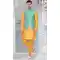 Yellow Art Silk Woven Work Readymade Men's Wear Kurta Pajama With Jacket - 8004179691