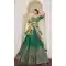 Glamorous Green Viscose Thread Embroidery Work Wedding Wear Lehenga Choli - 8008179718