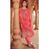 Hand Work Dola Jacquard Pink Color Party Wear Heavy Salwar Kameez - 8012179758