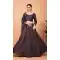 Designer Tabby Silk Grey Color Sequence Embroidery Work Party Wear Lehenga Choli  - 8075180176