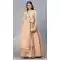 Zari Work Nylon Net Party Wear Lehenga Choli In Peach - 8112180409