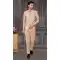 Beige Brocade Hand Work Readymade Men's Wedding Wear Jodhpuri - 81051800376