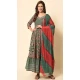Multi Color Rayon With Floral Print Work Casual Wear Readymade Salwar Kameez - 8169180863