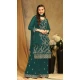 Georgette With Embroidery Work Party Wear Palazzo Salwar Suit In Aqua Blue - 8175180897