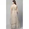 Heavy Designer Net With Thread Work Party Wear Lehenga Choli In Off White - 8196181014