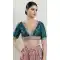 Silk Embroidery Work Peacock Blue Designer Festive Wear Readymade Blouse - 8226181203