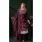 Traditional Pure Viscose With Embroidery Party Wear Palazzo Salwar Kameez In Purple - 8221181163