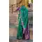 Plus Size Women Khadi Silk Woven Work Casual Party Wear Saree In Green - 828181594