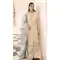 Cream Georgette Embroidered Pakistani Palazzo Salwar Suit - 11195199559