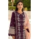 Rayon Embroidered Designer Pakistani Salwar Suit In Wine - 11196199565