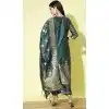 Green Traditional Cotton Silk Woven Work Casual Wear Readymade Salwar Suit - 8354181947
