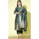 Green Traditional Cotton Silk Woven Work Casual Wear Readymade Salwar Suit - 8354181947