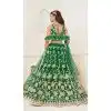 Butterfly Net With Embroidery Work Designer Lehenga Choli In Green - 8370182021