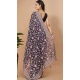 Party Wear Soft Rangoli Silk Embroidered Purple Color Designer Saree - 8378182074
