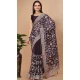 Party Wear Soft Rangoli Silk Embroidered Purple Color Designer Saree - 8378182074