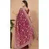 Party Wear Soft Rangoli Silk Embroidered Maroon Color Designer Saree - 8378182075