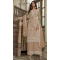 Beige Butterfly Net Embroidery Work Pakistani Palazzo Suit - 8439182442