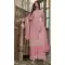 Pink Butterfly Net Embroidery Work Pakistani Palazzo Suit - 8439182444