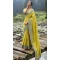Yellow Silk Embroidery Heavy Wedding Wear Indian Saree - 8467182634