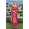 Banarasi Silk Resham And Sequins Work Designer Pink Indian Saree - 8468182643