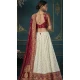 White Dola Silk Weaving Work Wedding Wear Plus Size Lehenga Choli - 8479182701