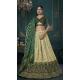Pista Green Dola Silk Weaving Work Wedding Wear Plus Size Lehenga Choli - 8479182702
