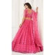 Butterfly Net Embroidery Work Plus Size Lehenga Choli In Pink - 8489182749
